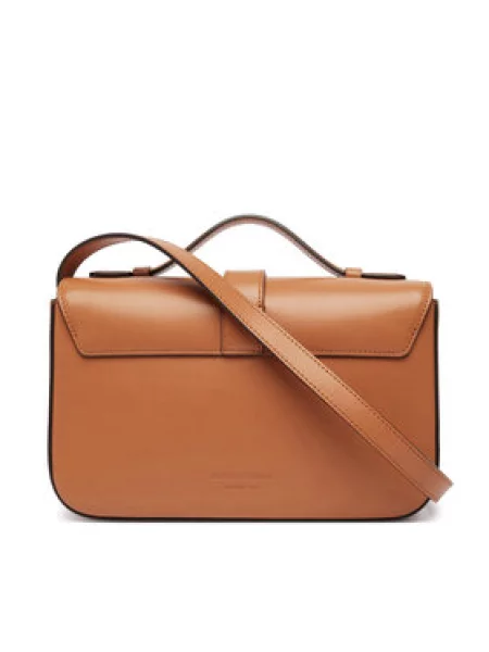 Kabelka Emporio Armani hnědá