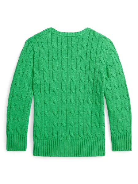 Koszulka polo dziecięca Polo Ralph Lauren zielona