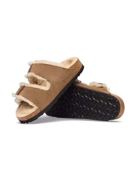Замшевые шлепанцы Birkenstock