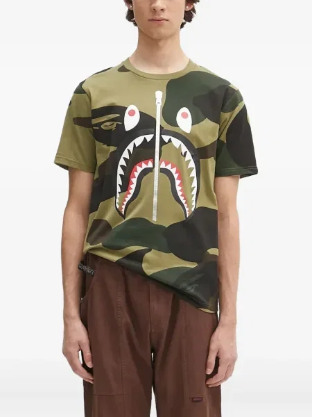 Koszulka A Bathing Ape® zielona