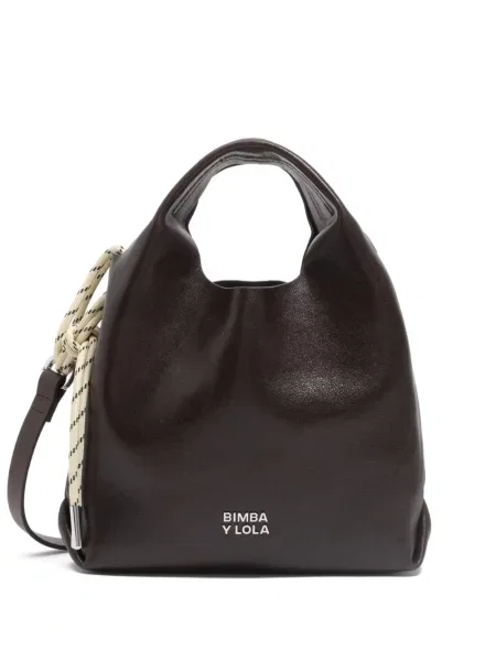 Geanta de piele Bimba Y Lola din piele maro