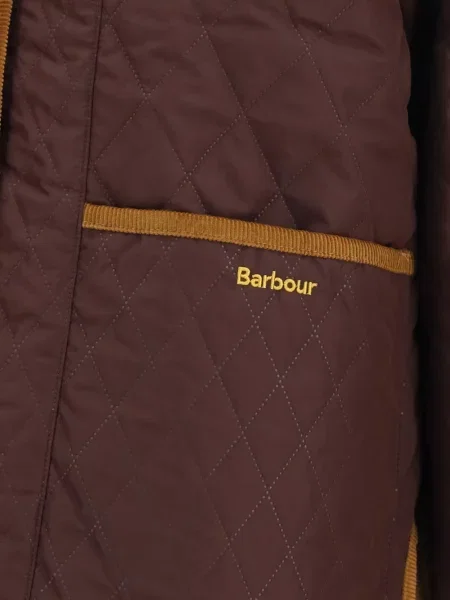 Matlasat geacă Barbour roșu