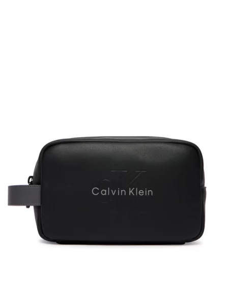 Kozmetični kovček Calvin Klein Bold Dopp Kit črna