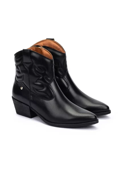 Buty do kostki Pikolinos skórzane czarne