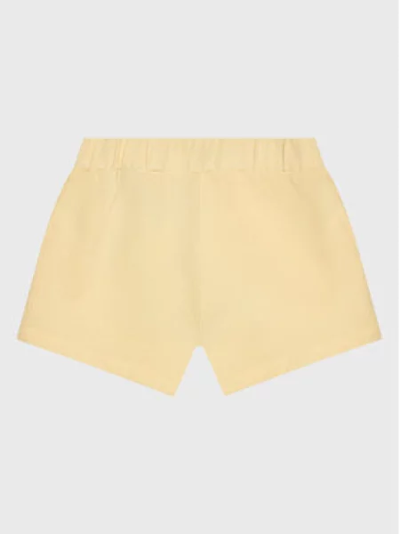 Šortky z materiálu Guess béžové