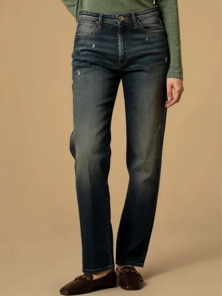 Прямі джинси KOCCA синій