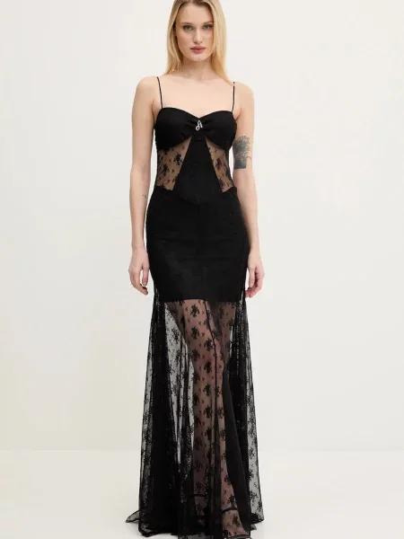 Aniye By rochie maxi mulata negru