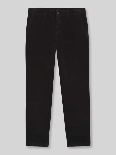 Chinosy o kroju tapered fit z mieszanki bawełny Boss Orange