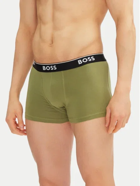 BOSS BLACK 3 db-os boxeralsó szett Power Desig fekete