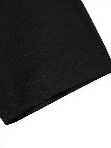 Tricou Valenza cu decolteu rotund negru