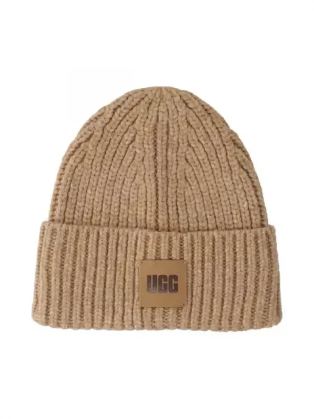 UGG Sapka gyapjú hozzáadásával bézs