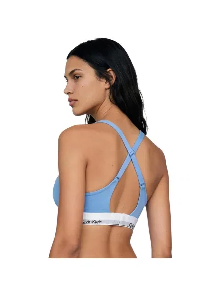 Sutien bralette Calvin Klein Jeans albastru