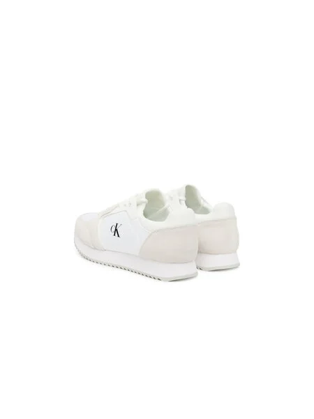 Calvin Klein Jeans Sportcipők Runner Laceup Sock Mg Mix fehér