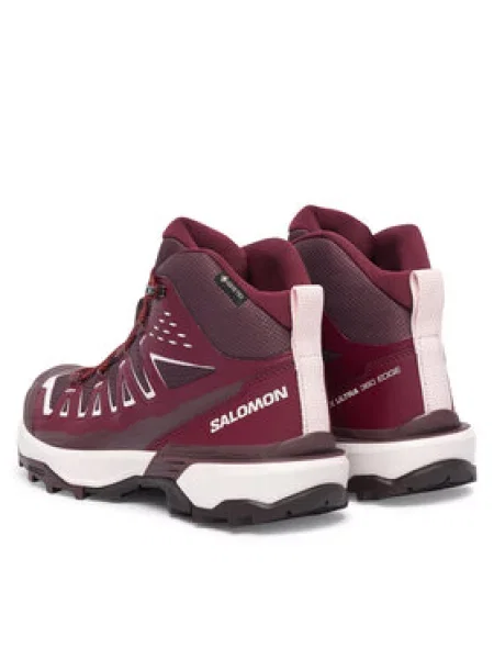 Salomon Bakancs X Ultra Edge Mid GORE-TEX Bordó