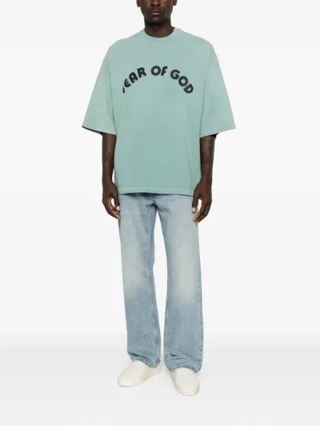 Tiesūs džinsai Fear Of God Essentials mėlyna