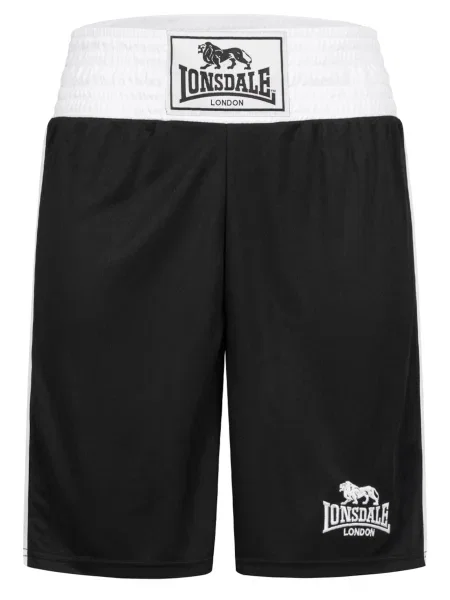 LONSDALE Pantaloni sport negru alb