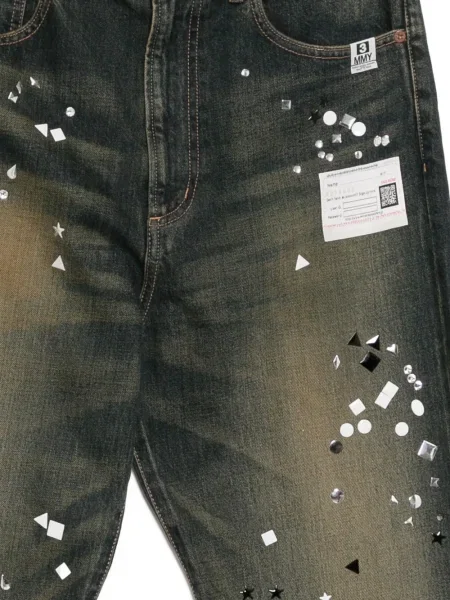 Blugi Maison Mihara Yasuhiro de cristal albastru