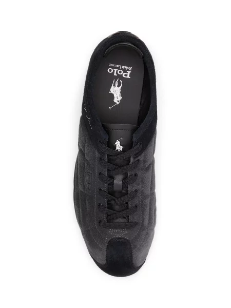 Polo Ralph Lauren Nízke tenisky RACER tmavosivá čierna