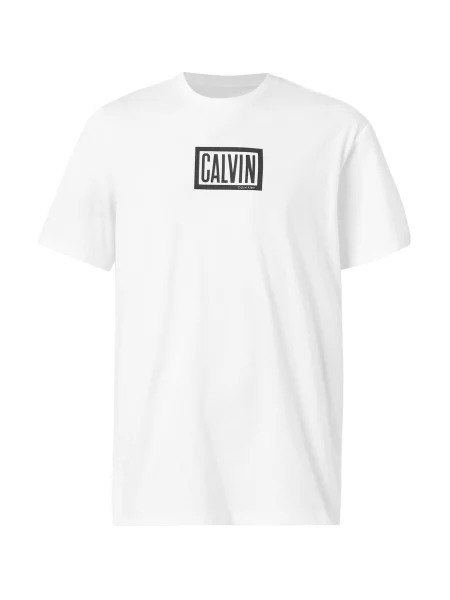 Μπλούζα Calvin Klein Jeans λευκό