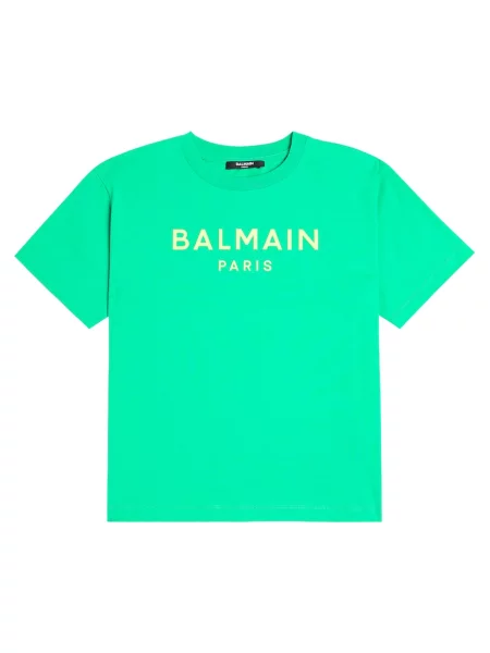 Majica Balmain zelena