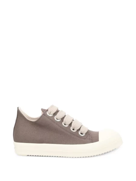 Sneakerși Rick Owens Drkshdw cu șireturi din dantelă maro