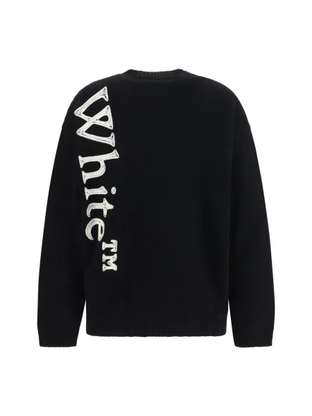 Sweter Off-white wełniany biały