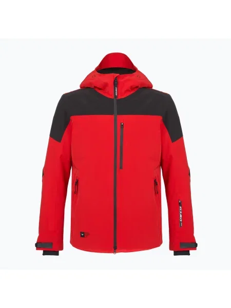 Стрейчевая горнолыжная куртка Dainese красная