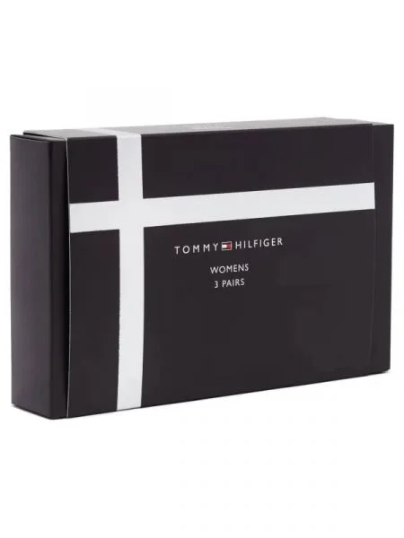 Tommy Hilfiger 3 db-os zokni szett fekete