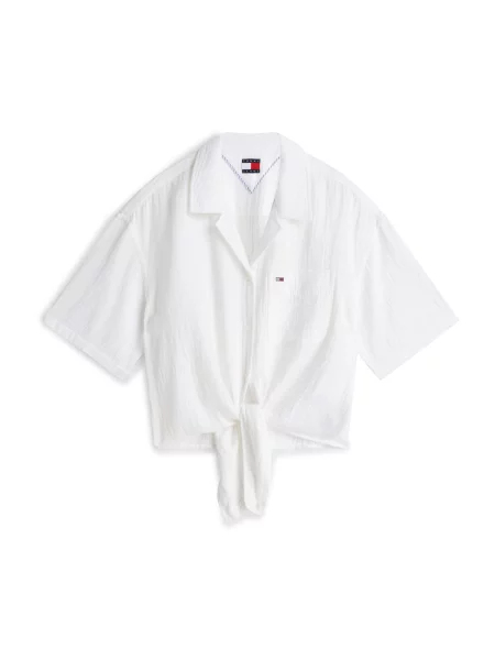 Tommy Jeans Bluză alb