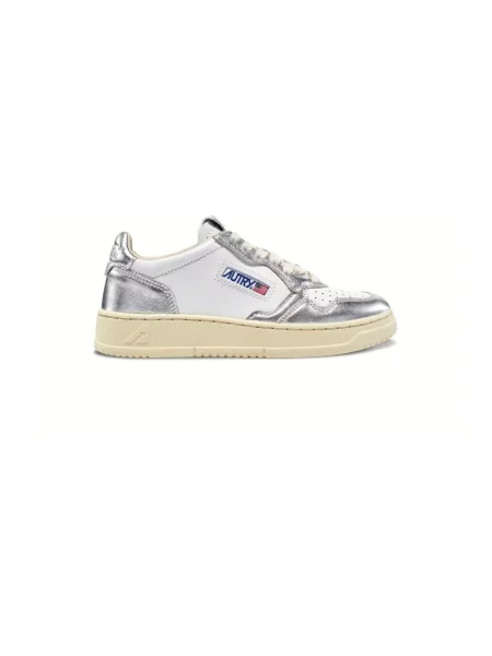 Sneakersy Autry skórzane szare