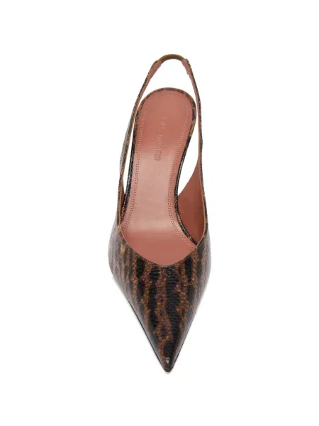 Pantofi cu toc Amina Muaddi slingback