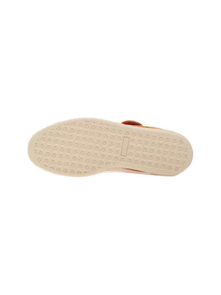 Pantofi Puma din piele de căprioară portocaliu