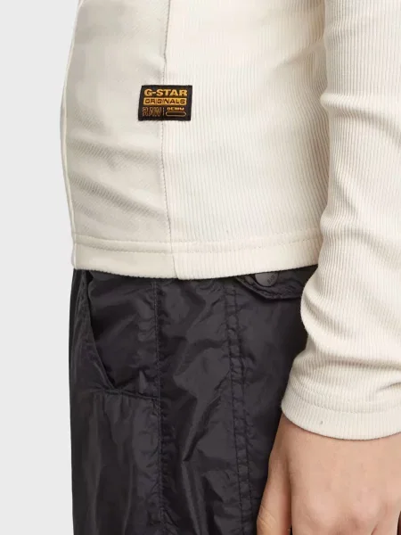 Водолазка G-star Raw біла
