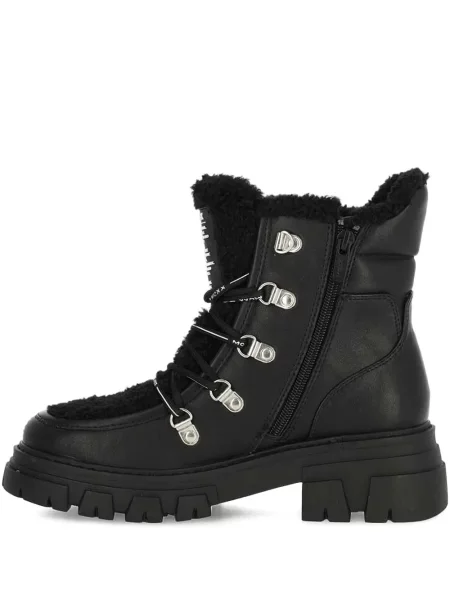 Botine Mexx cu șireturi din dantelă negru