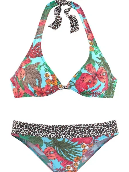 BRUNO BANANI Bikini mešane barve