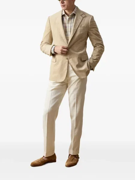 Σύνολο Ralph Lauren Purple Label κοτλέ μωβ