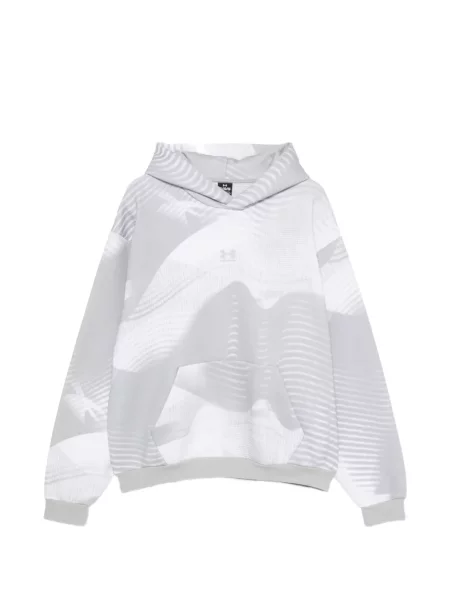 Hanorac cu glugă Under Armour cu imagine gri