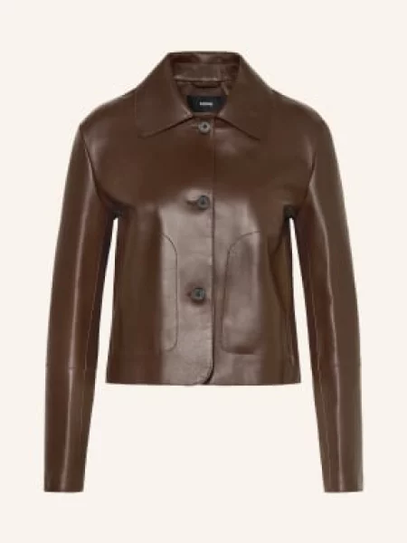 Arma Kurtka Skórzana braun brązowa