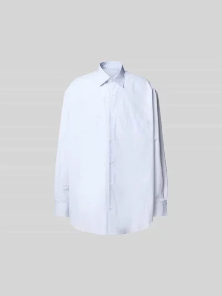 Koszula casualowa o kroju relaxed fit z kołnierzykiem typu kent Vetements