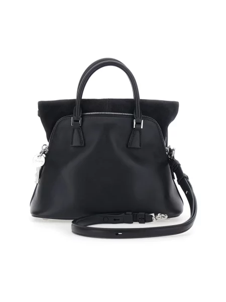 Torebka Maison Margiela skórzana czarna