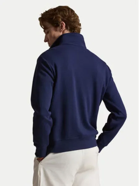 Polo Ralph Lauren dukserica za muškarce s pamukom plava