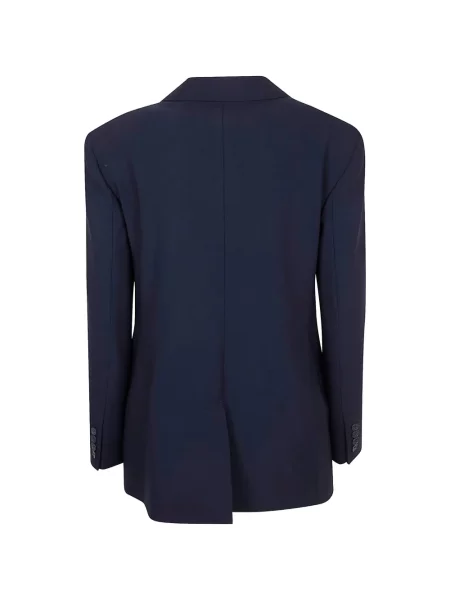 Długa koszula Polo Ralph Lauren w paski garniturowa niebieska