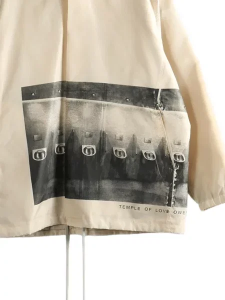 Jachetă cu glugă Rick Owens cu glugă