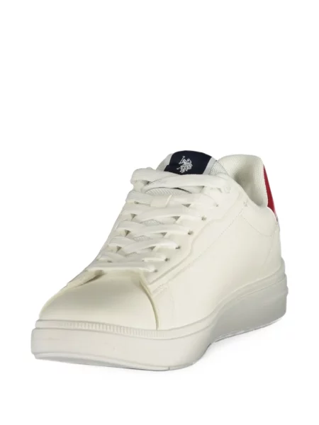 Sneakerși U.s. Polo Assn. cu autograf alb