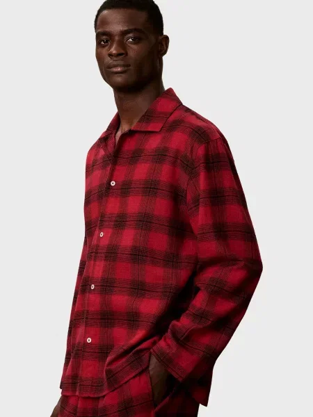 Картата піжама Calvin Klein червона