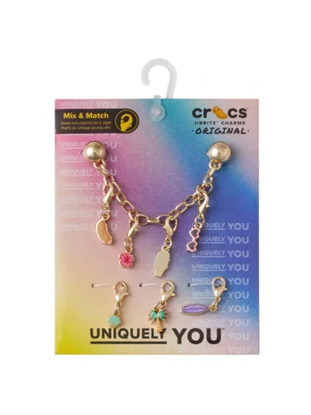 Obesek Crocs s tropskim vzorcem