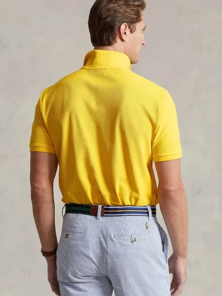 Polo majica Polo Ralph Lauren rumena