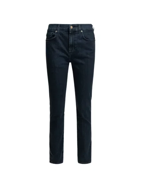 Blugi skinny 7 For All Mankind skinny fit albastru