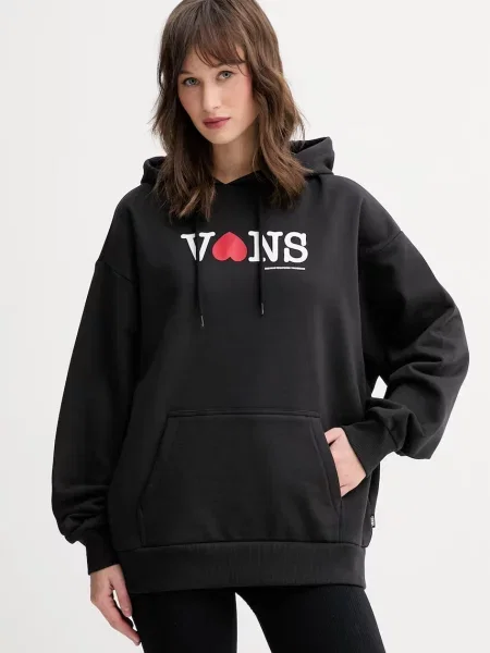 Vans hanorac cu glugă pentru femei din negru