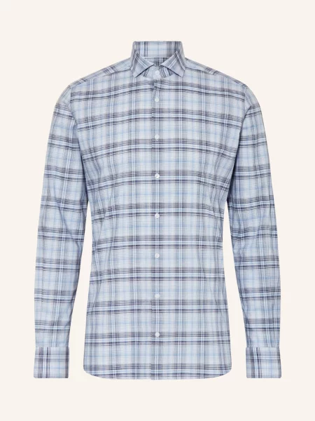 Paul Košile Slim Fit modrá/ tmavě modrá